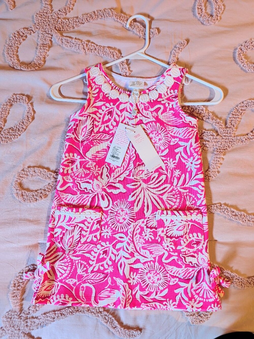NWT Lilly Pulitzer Little Lilly Knit Shift Dress size 4/5